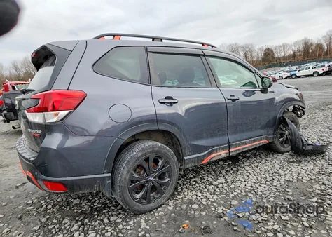 2021 Subaru Forester Sport from USA, damaged, VIN JF2SKARC0MH500707
